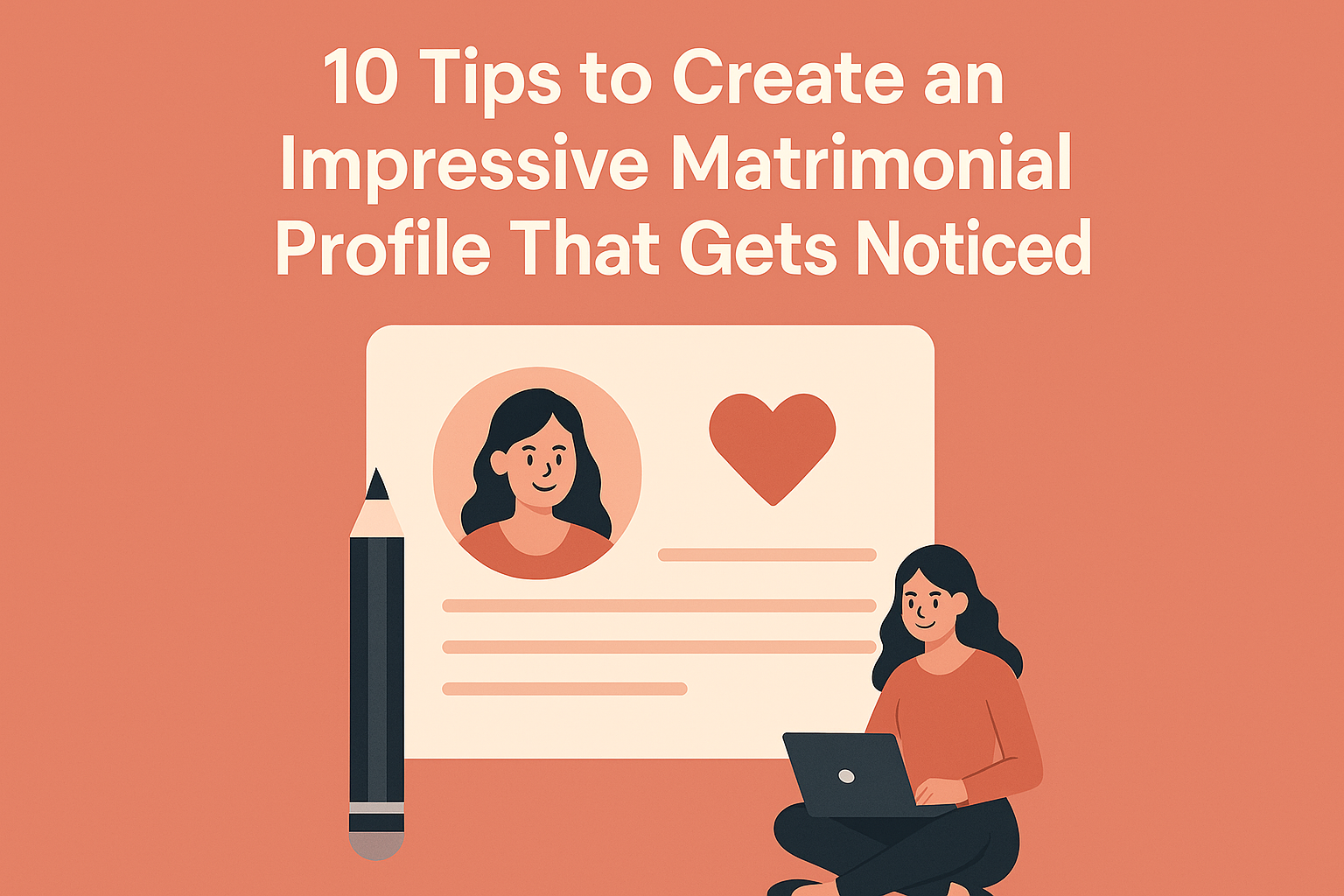 10 Tips to Create an Impressive Matrimonial Profile That Gets Noticed